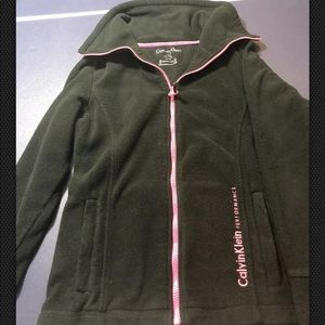 Calvin Klein women’s performance fleece full zip